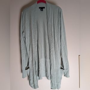 Blue cardigan